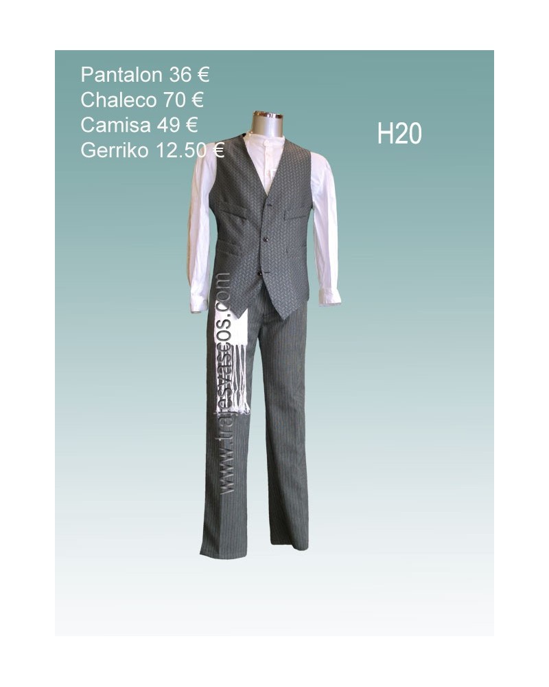 Traje vasco H20 - 1