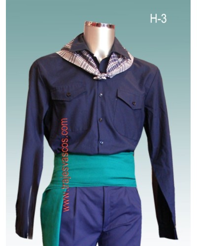 Camisa arrantzale para hombre H3 - 1