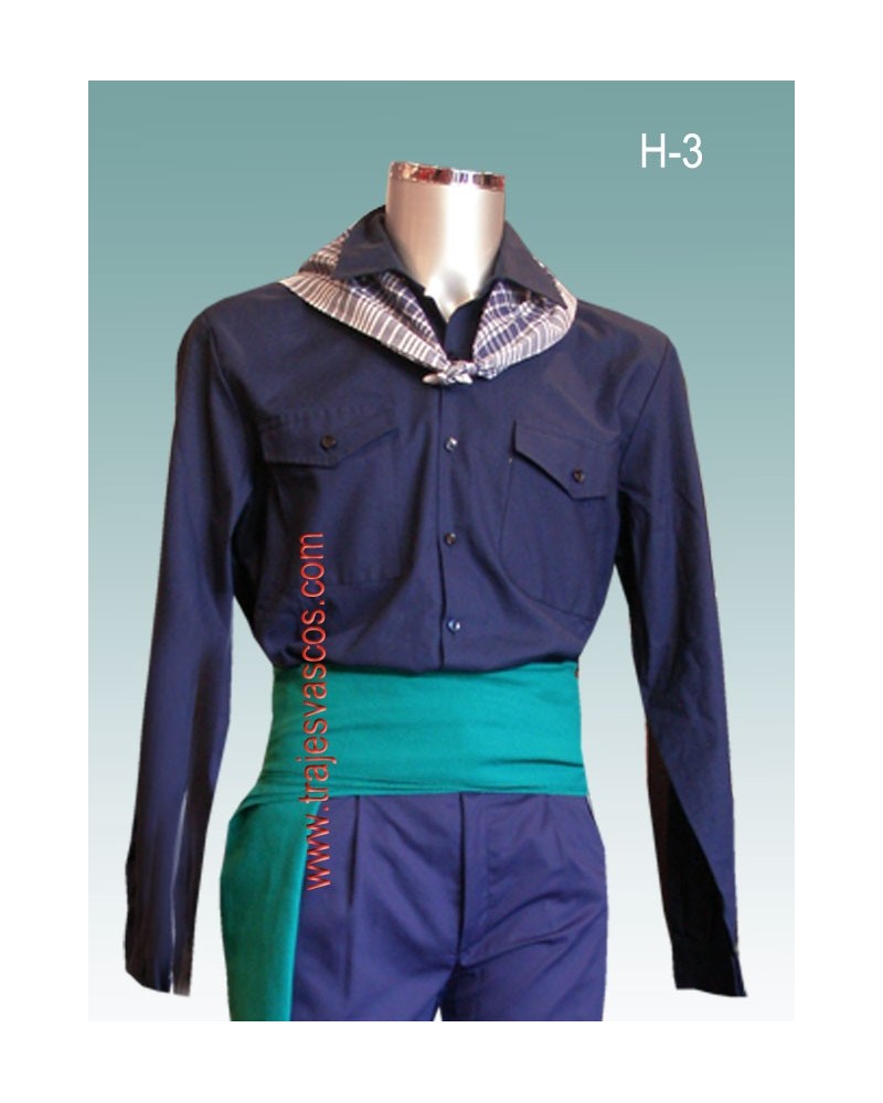Camisa arrantzale para hombre H3 - 1