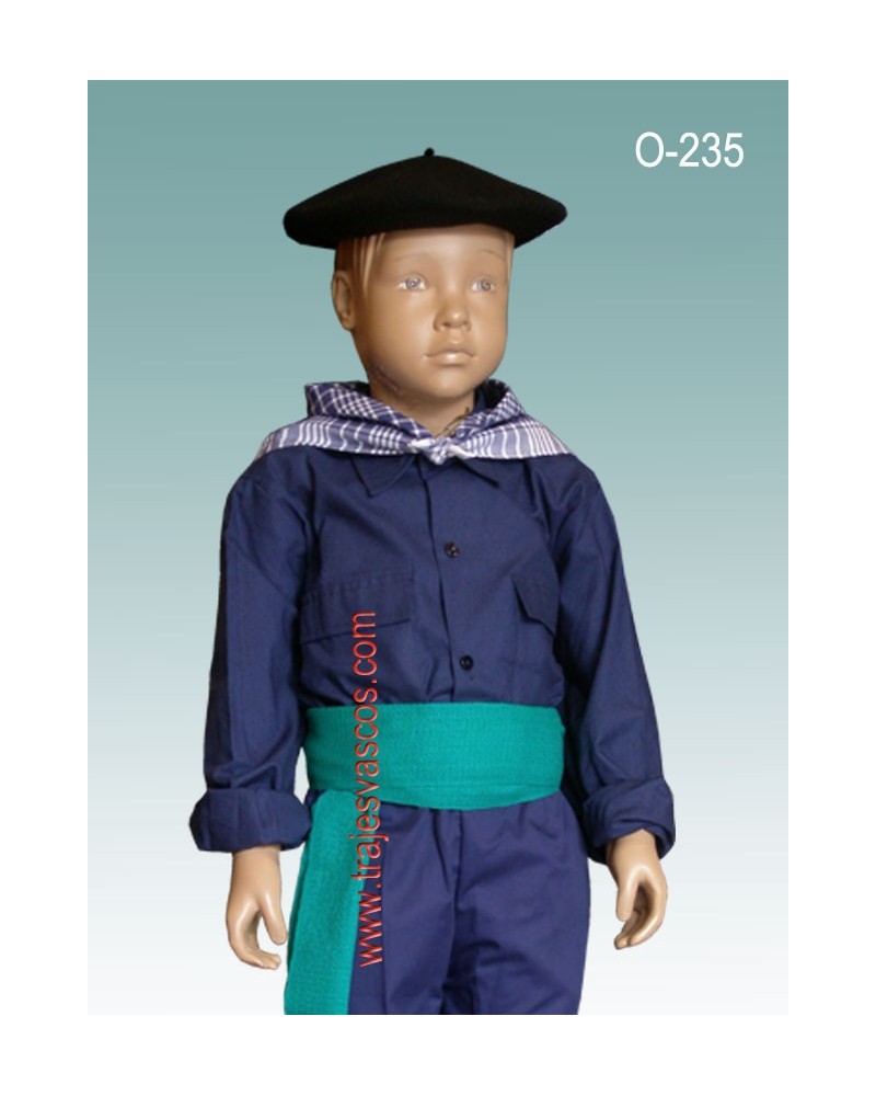 Camisa arrantzale para niño O235 - 1