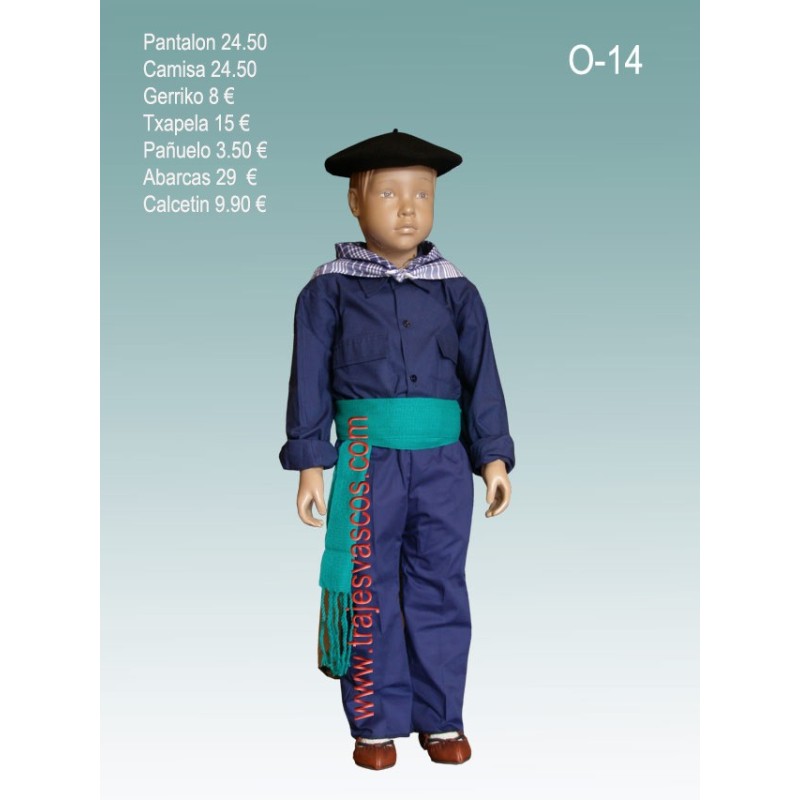 Traje arrantzale para niño O14 - 1