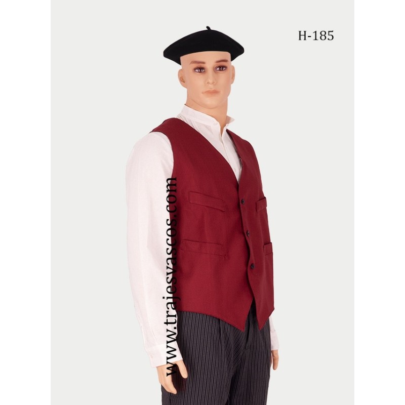 Chaleco fiesta vasca H185 - 3