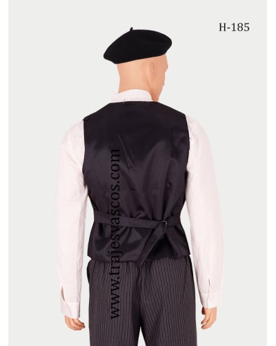 Chaleco fiesta vasca H185 - 5