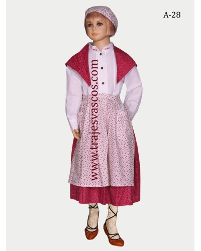 Traje de aldeana niña A28 - 1