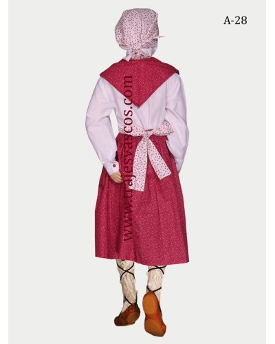 Traje de aldeana niña A28 - 5
