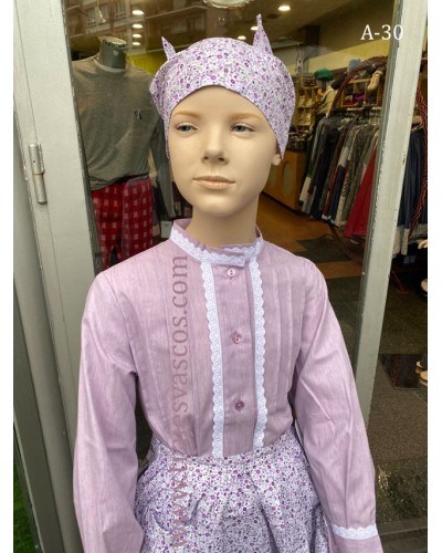Traje de aldeanita vasca A30 - 7