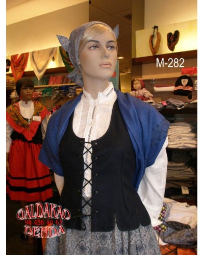 Corpiño vestir de casera vasca M282 - 1