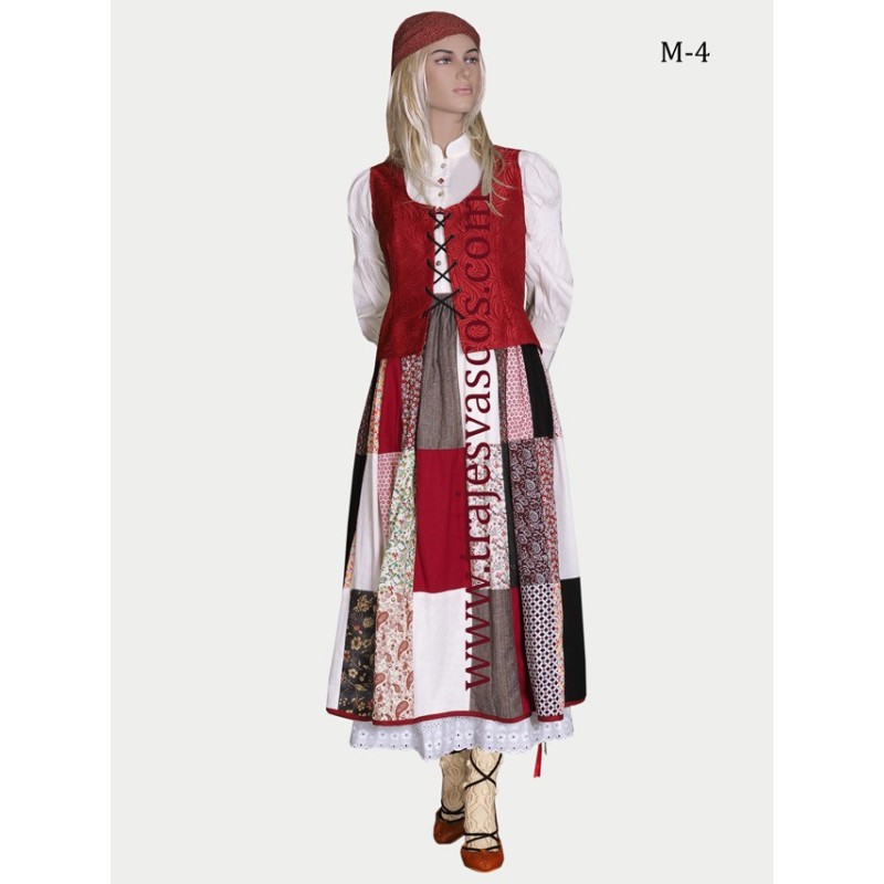 Emakume baserritarrentzako euskal jantzia M4 - 2