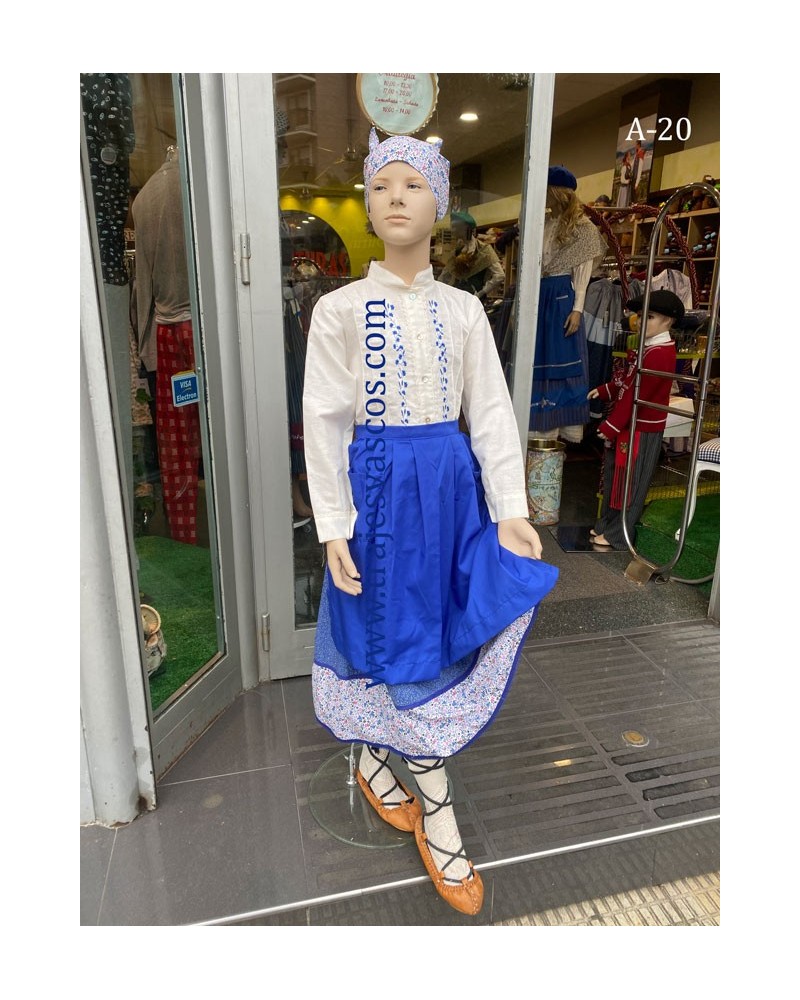  Conjunto completo de aldeana para niña modelo A20 - 1