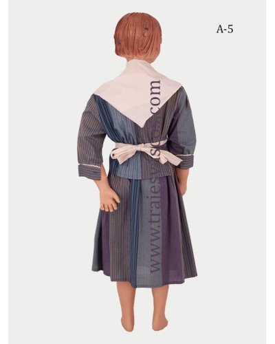 Traje vasco para niña A5 - 5