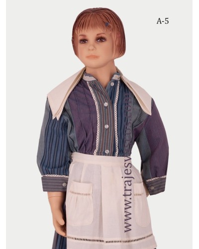 Traje vasco para niña A5 - 7