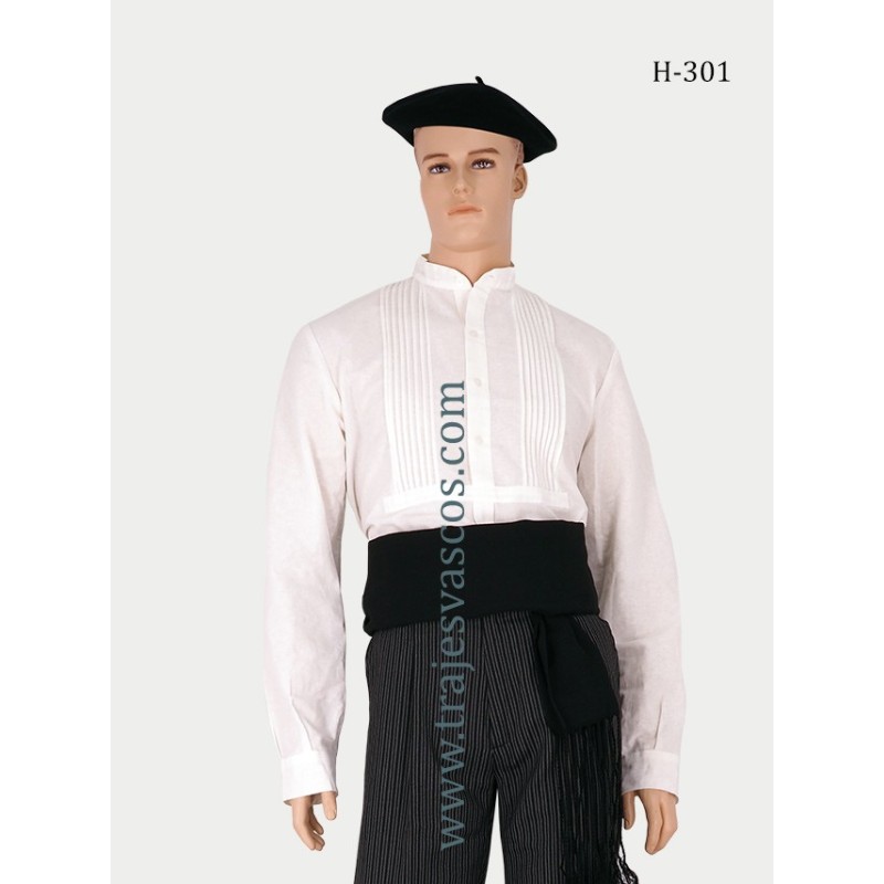 Camisa tradicional vasca H301 - 1