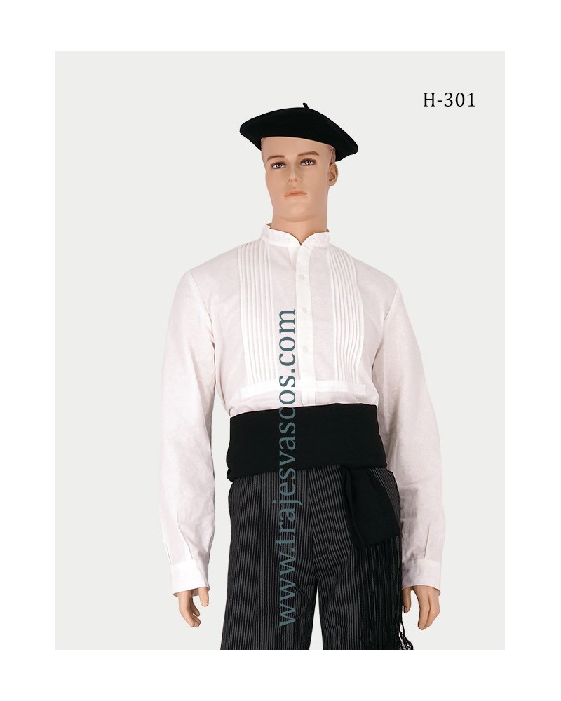Camisa tradicional vasca H301 - 1