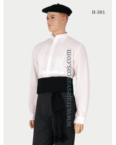 Camisa tradicional vasca H301 - 3
