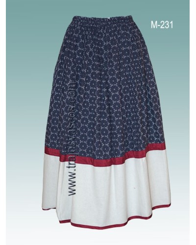 Falda para combinar con traje regional M231 - 3