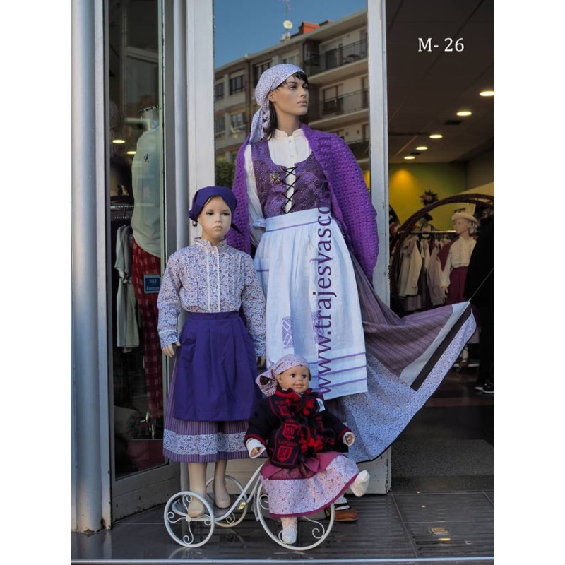 Traje regional vasco M26 - 3