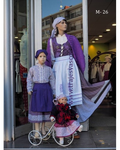 Traje regional vasco M26 - 3