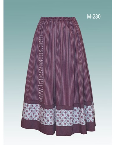 Falda tradicional vasca M230 - 1