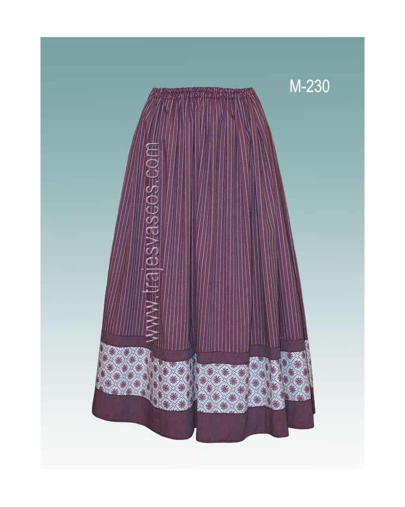 Falda tradicional vasca M230 - 1