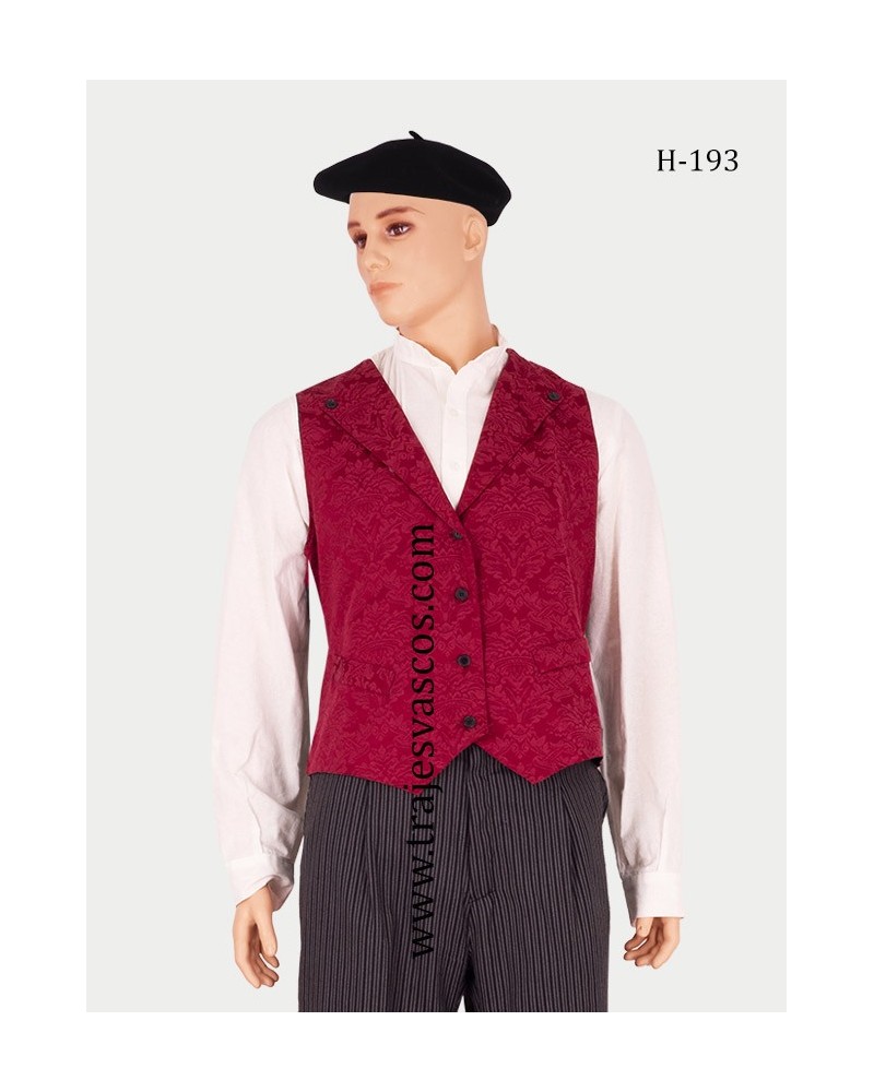 Chaleco para traje vasco H193 - 1