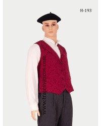 Chaleco para traje vasco H193