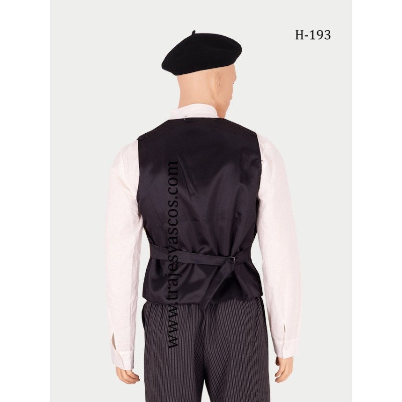 Chaleco para traje vasco H193 - 5