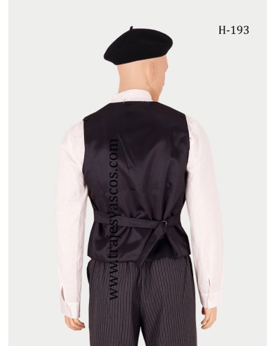 Chaleco para traje vasco H193 - 5