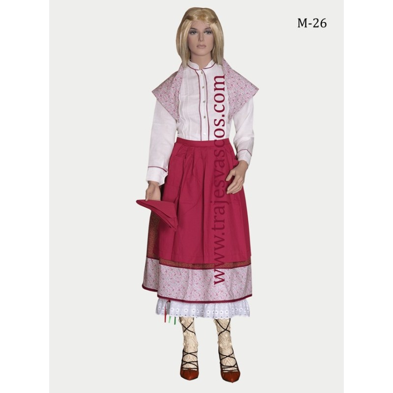 Traje casera vasca mujer M26 - 1