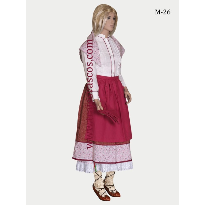 Traje casera vasca mujer M26 - 3