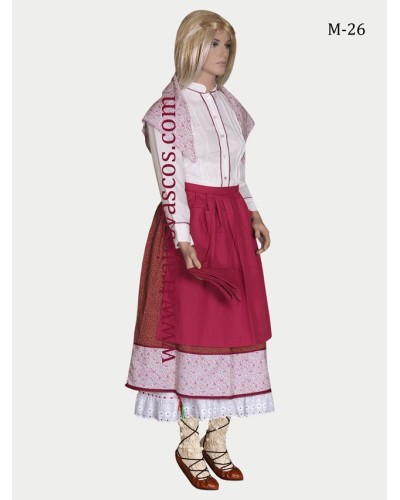Traje casera vasca mujer M26 - 3