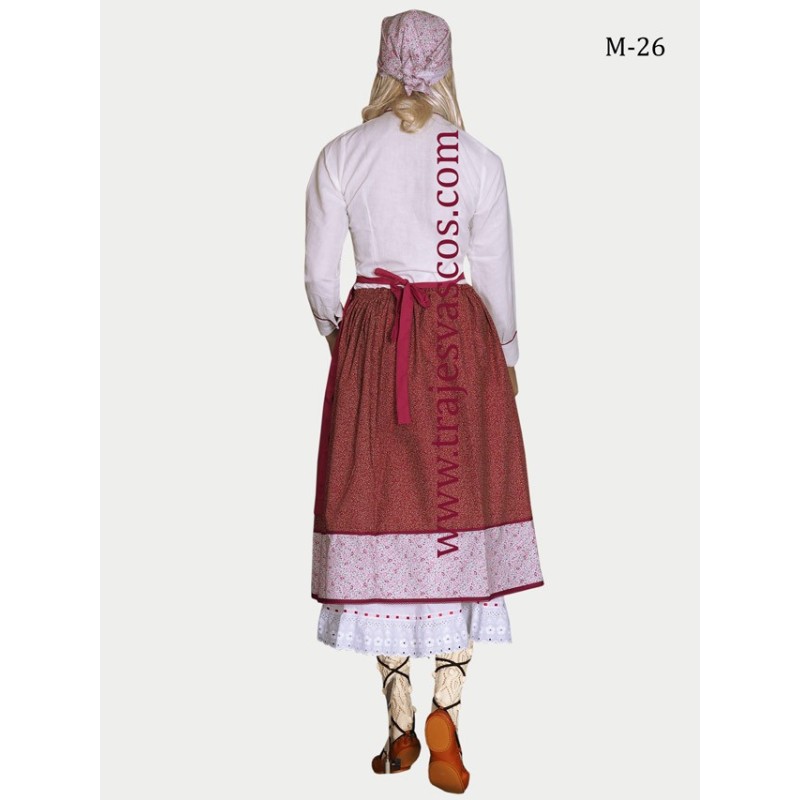 Traje casera vasca mujer M26 - 5