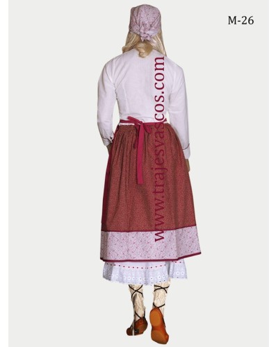 Traje casera vasca mujer M26 - 5
