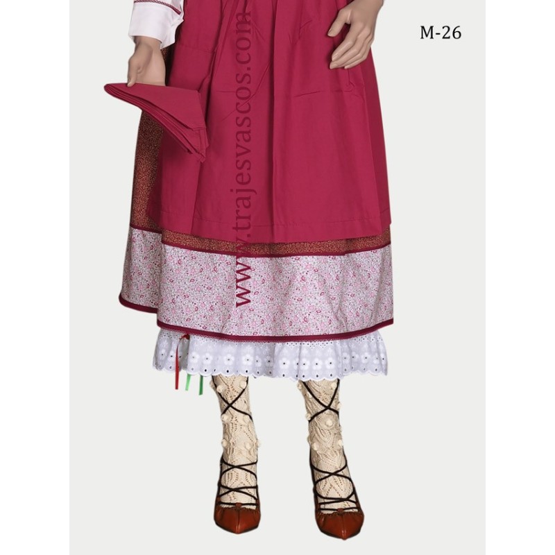 Traje casera vasca mujer M26 - 7