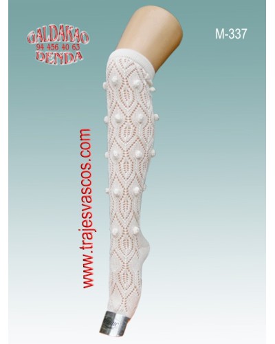 Media de garbanzo color beige M337 - 1