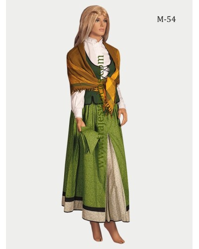 Conjunto mujer Euskal Jantziak M54. - 3