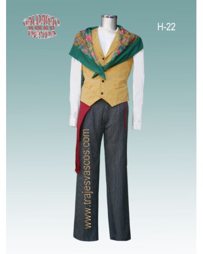Conjunto Euskal Jantziak hombre H22 - 1