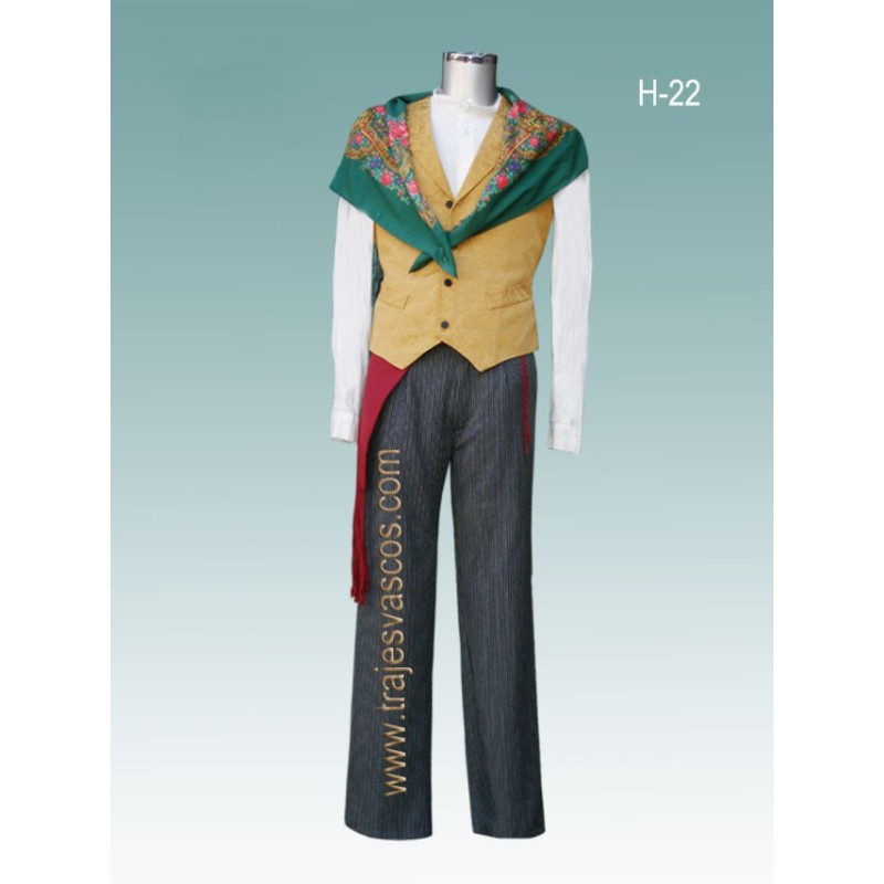 Conjunto Euskal Jantziak hombre H22 - 3