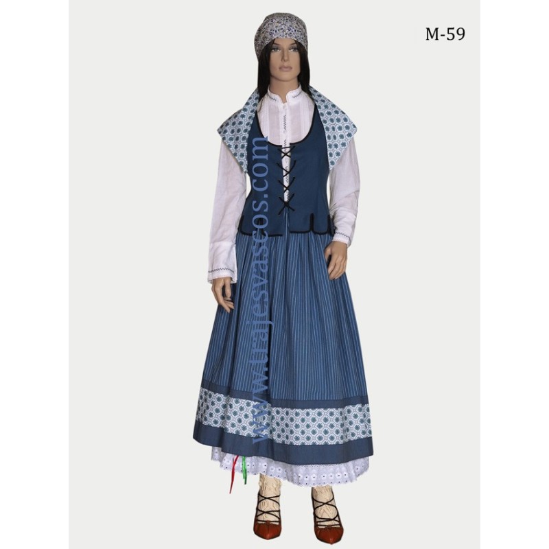 Conjunto ropa vasca aldeana M59 - 1