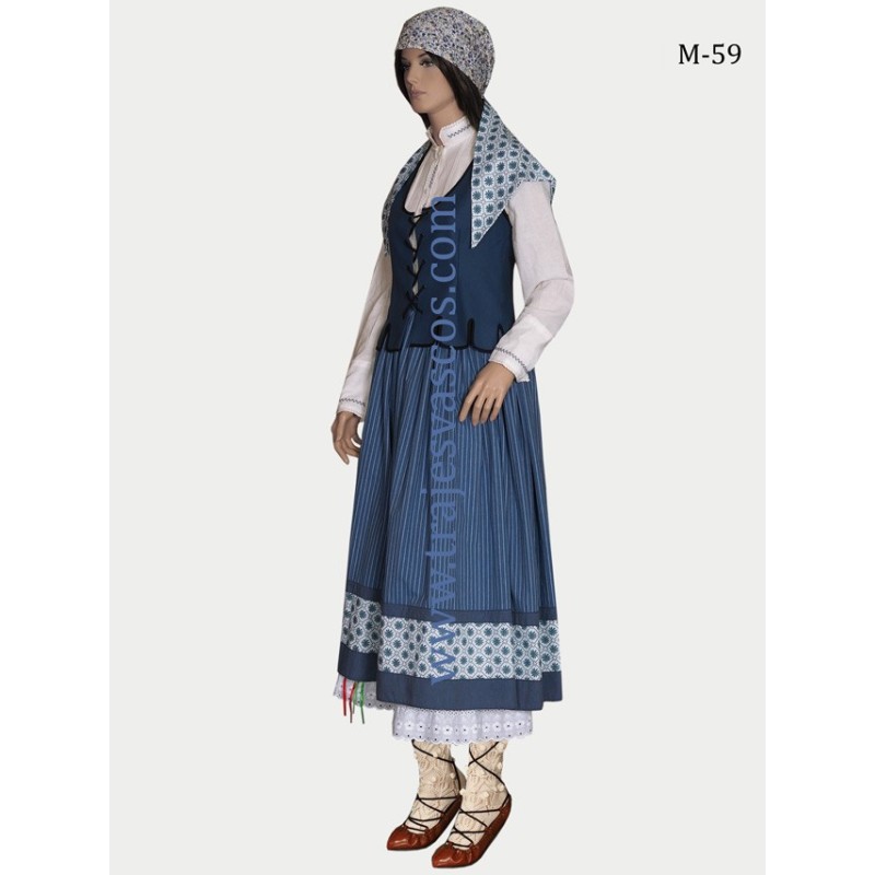 Conjunto ropa vasca aldeana M59 - 3