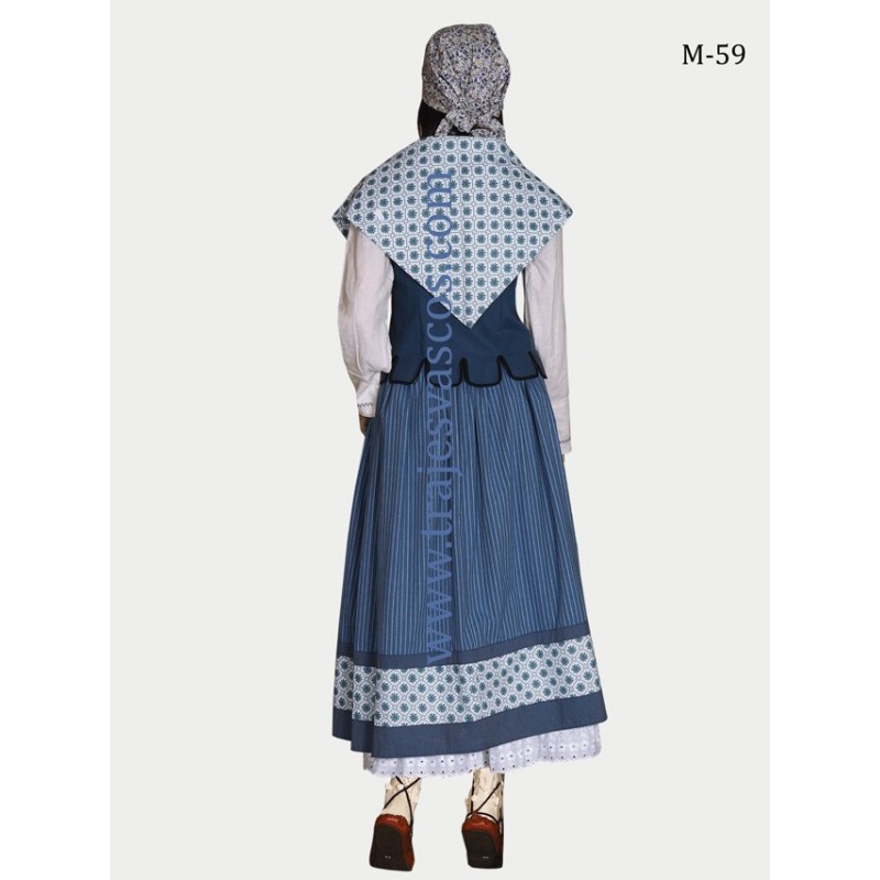 Conjunto ropa vasca aldeana M59 - 5
