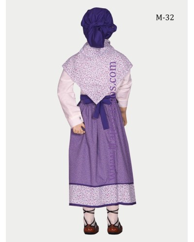 Conjunto regional vasco para niña m32 - 5
