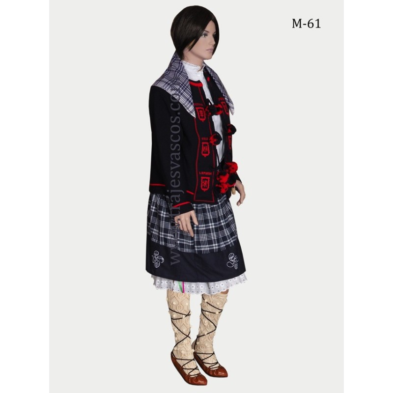 Emakumezkoen Mendigoizale urdina M61 - 4