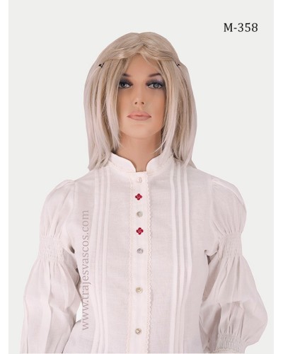 Euskal jantzietarako blusa Emakumea M358 - 6