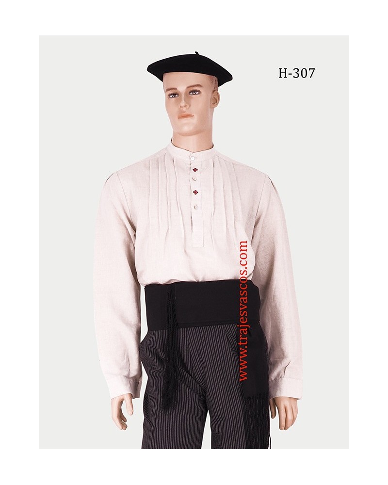 Camisa vasca hombre H307 - 1