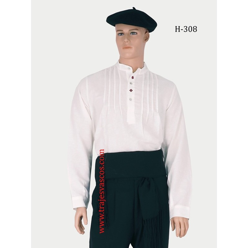 Camisa blanca para aldeano H308 - 1