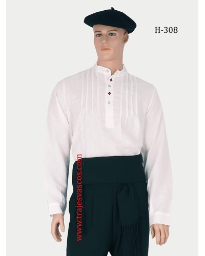 Camisa blanca para aldeano H308 - 1