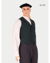 Chaleco vasco verde H195