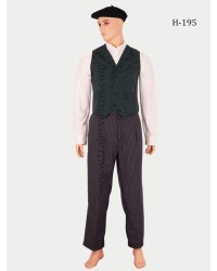 Chaleco vasco verde H195