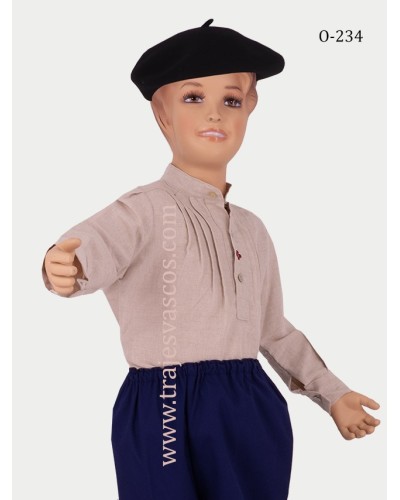 Camisa vasca niño O234 - 1