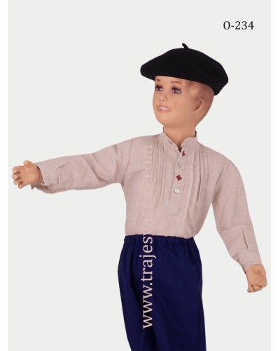 Camisa vasca niño O234 - 3
